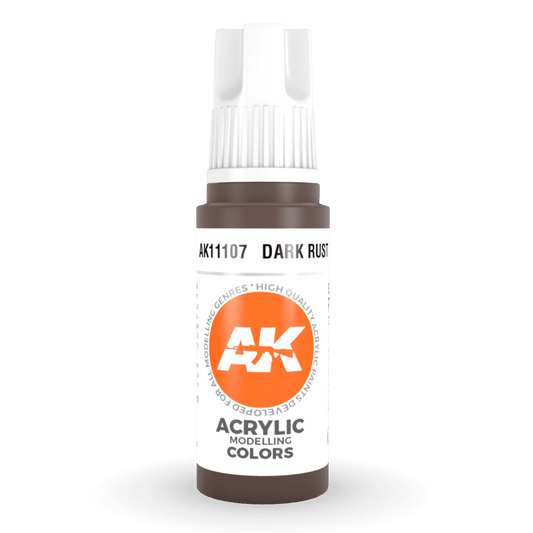AK Interactive 3rd Gen Acrylic - Dark Rust 17ml (AK11107)