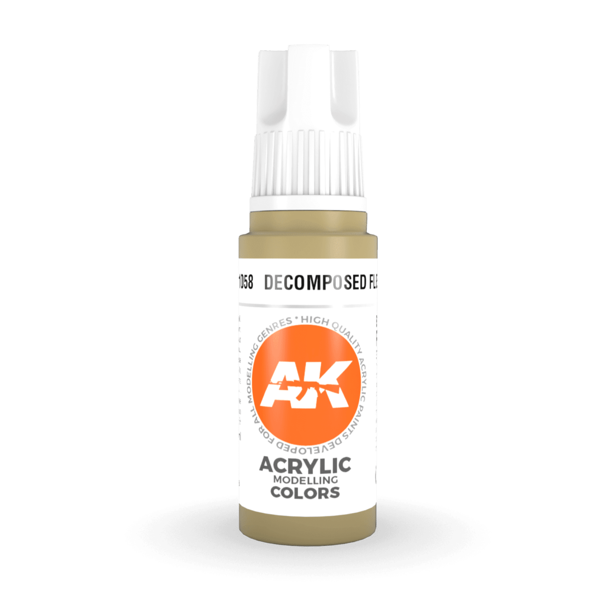 AK Interactive 3rd Gen Acrylic - Decomposed Flesh 17ml (AK11058)