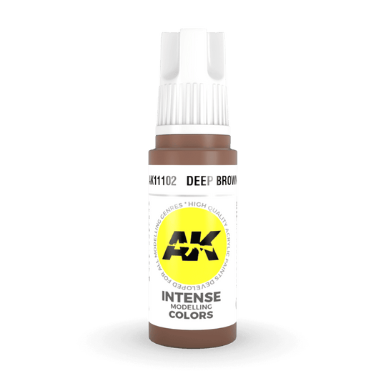 AK Interactive 3rd Gen Acrylic - Deep Brown 17ml (AK11102)