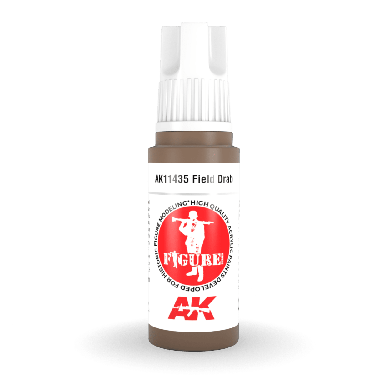AK Interactive 3rd Gen Acrylic - Field Drab 17ml (AK11435)