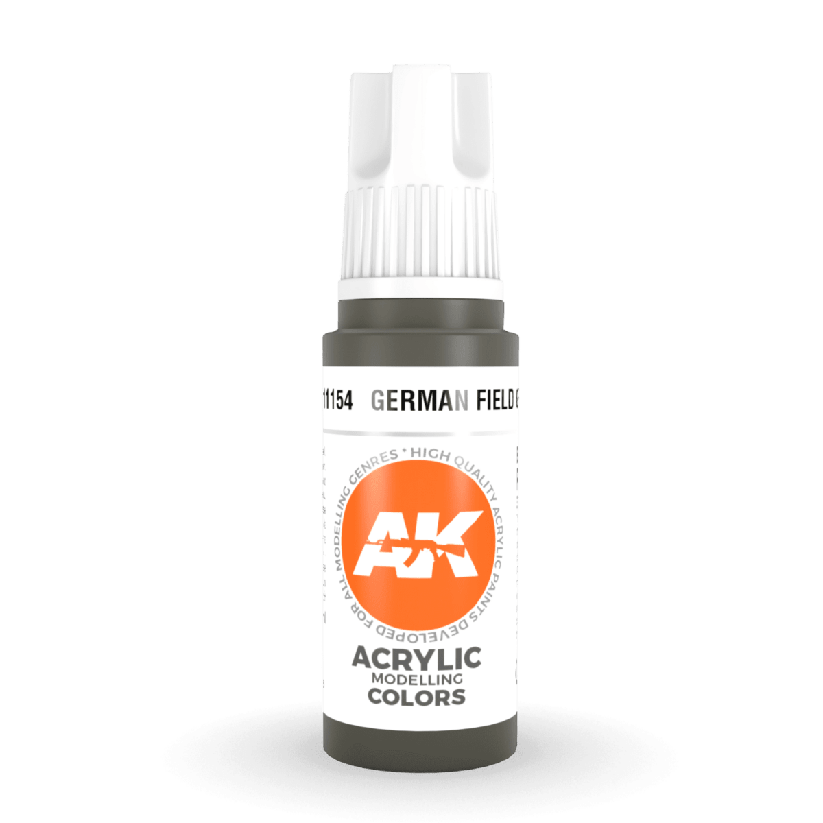 AK Interactive 3rd Gen Acrylic - German Field Grey 17ml (AK11154)