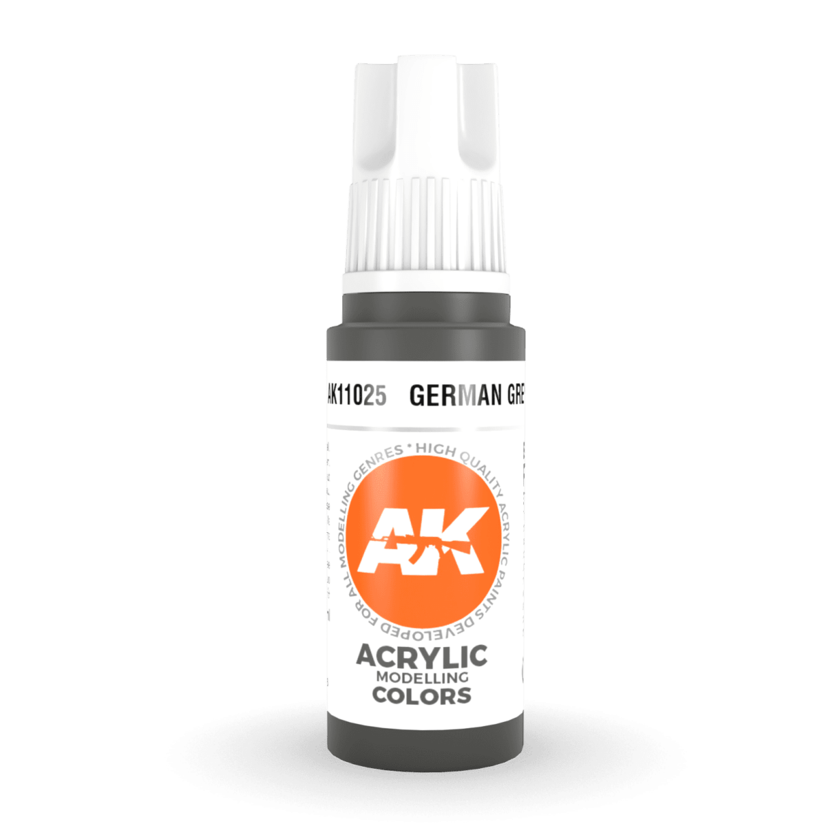 AK Interactive 3rd Gen Acrylic - German Grey 17ml (AK11025)