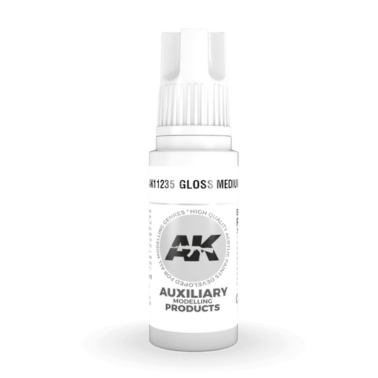AK Interactive 3rd Gen Acrylic - Gloss Medium 17ml (AK11235)