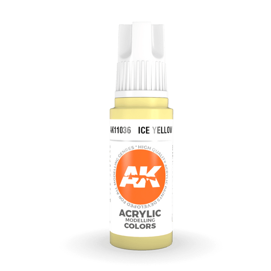 AK Interactive 3rd Gen Acrylic - Ice Yellow 17ml (AK11036)