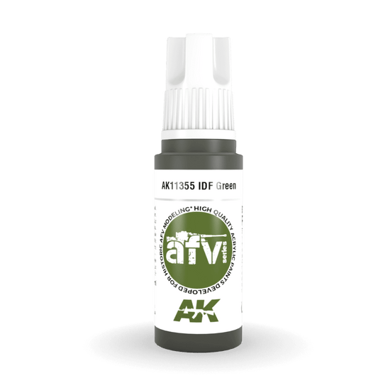 AK Interactive 3rd Gen Acrylic - IDF Green 17ml (AK11355)