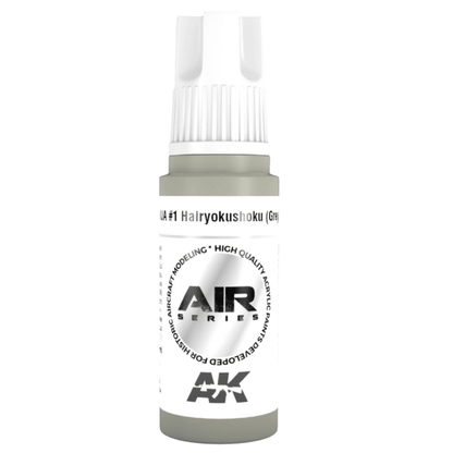 AK Interactive 3rd Gen Acrylic IJA #1 Hairyokushoku (Grey-Green) (AK11899)
