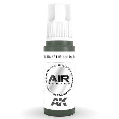 AK Interactive 3rd Gen Acrylic IJA #21 Midori Iro (Green) (AK11902)