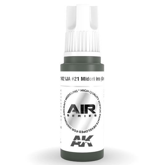AK Interactive 3rd Gen Acrylic IJA #21 Midori Iro (Green) (AK11902)