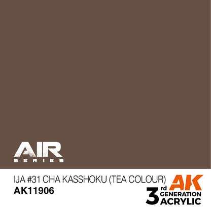 AK Interactive 3rd Gen Acrylic IJA #31 Cha Kasshoku (Tea Colour) (AK11906)