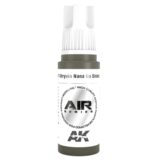 AK Interactive 3rd Gen Acrylic IJA #7 Ohryuko Nana Go Shoku (Olive Brown) (AK11901)