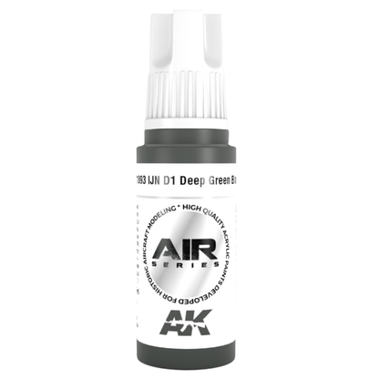 AK Interactive 3rd Gen Acrylic IJN D1 Deep Green Black (AK11893)