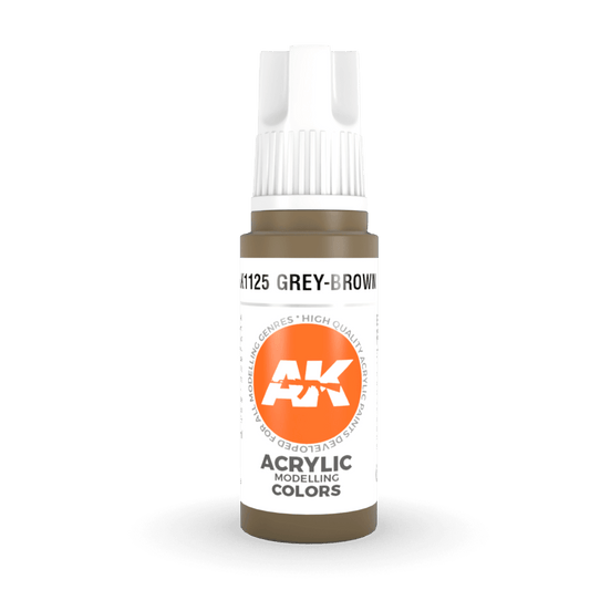 AK Interactive 3rd Gen Acrylic - Khaki Grey 17ml (AK11125)