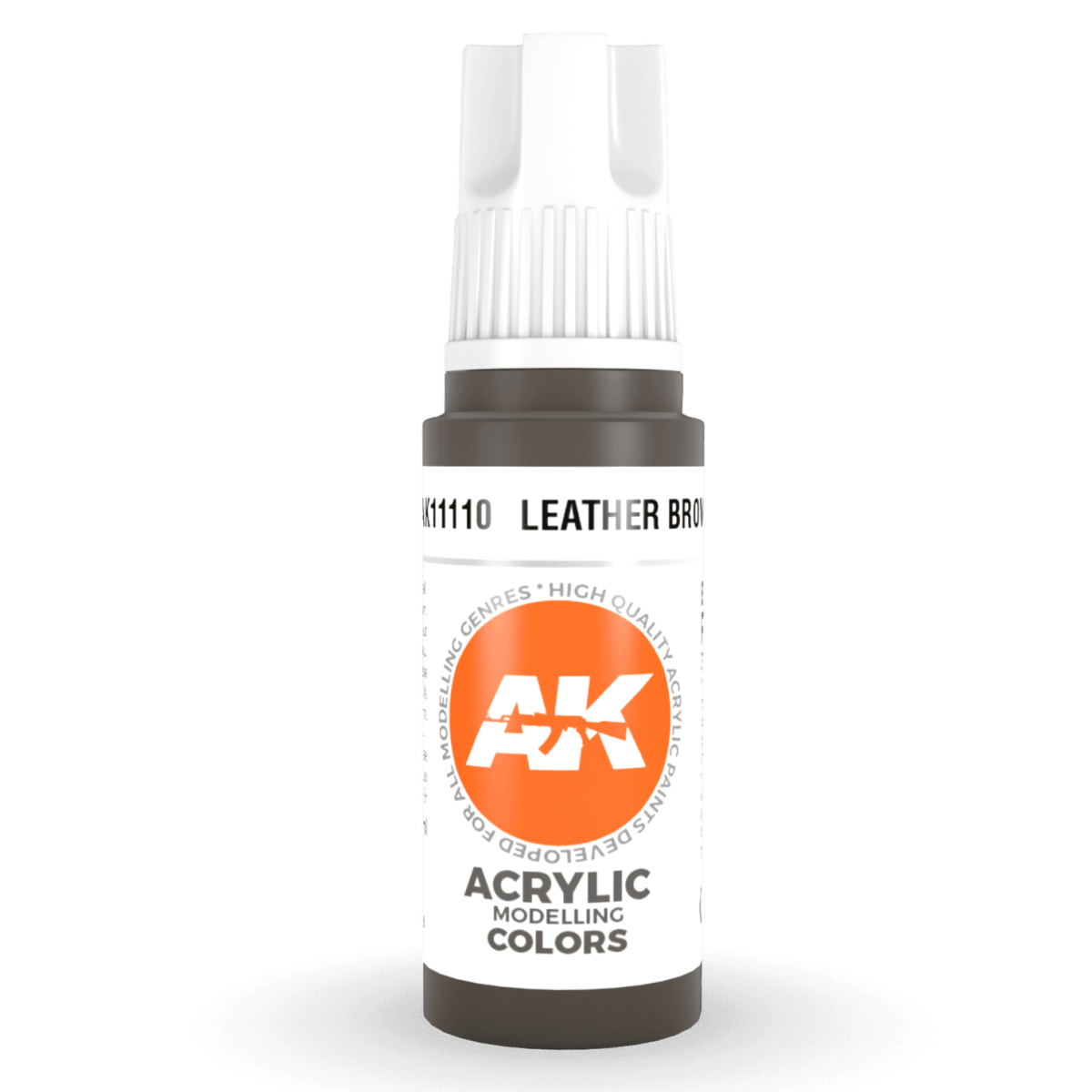 AK Interactive 3rd Gen Acrylic - Leather Brown 17ml (AK11110)