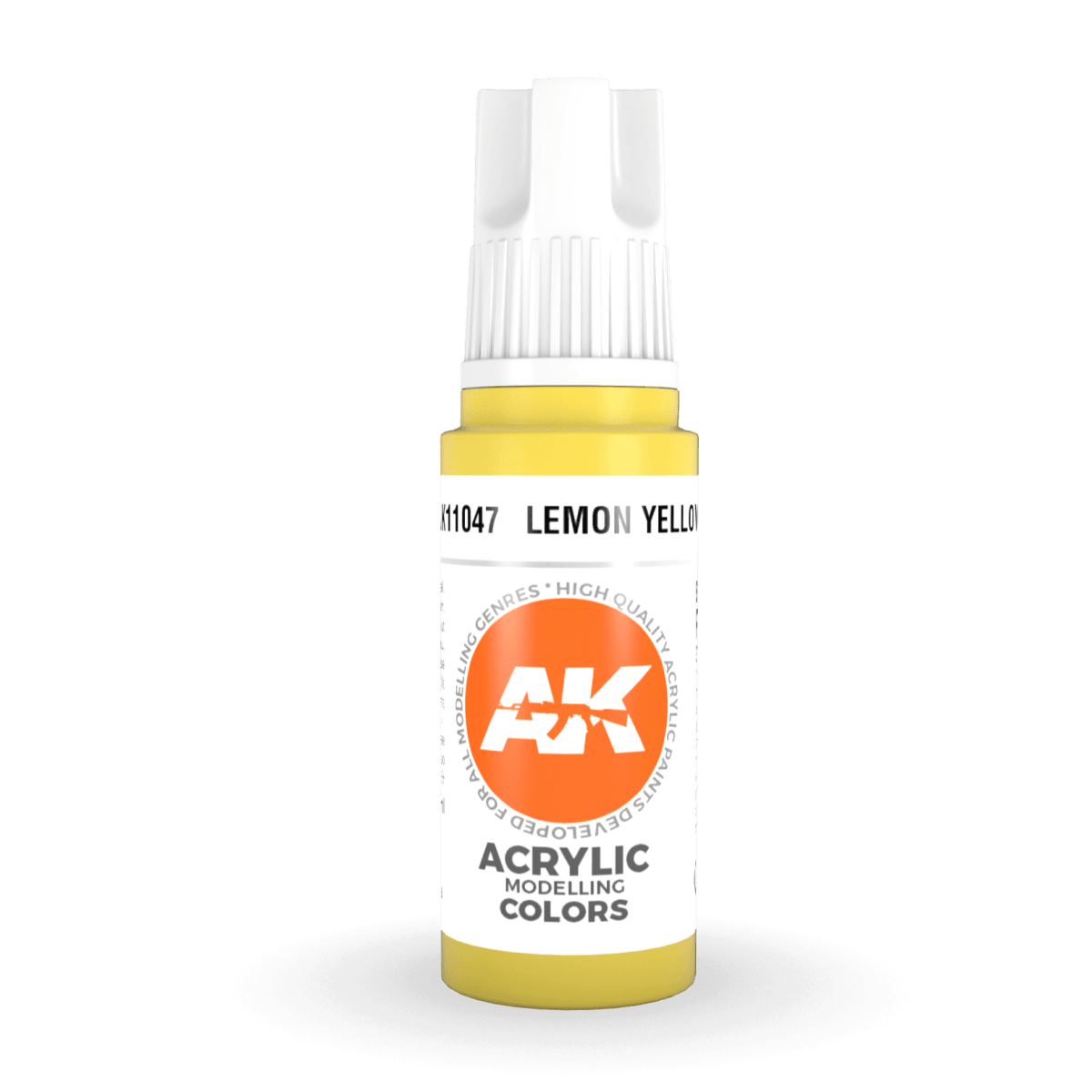 AK Interactive 3rd Gen Acrylic - Lemon Yellow 17ml (AK11047)