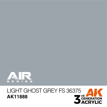 AK Interactive 3rd Gen Acrylic Light Ghost Grey FS 36375 (AK11888)