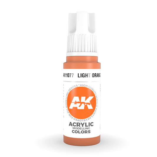 AK Interactive 3rd Gen Acrylic - Light Orange 17ml (AK11077)