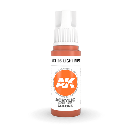AK Interactive 3rd Gen Acrylic - Light Rust 17ml (AK11105)