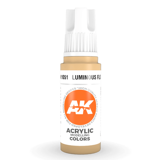 AK Interactive 3rd Gen Acrylic - Luminous Flesh 17ml (AK11051)