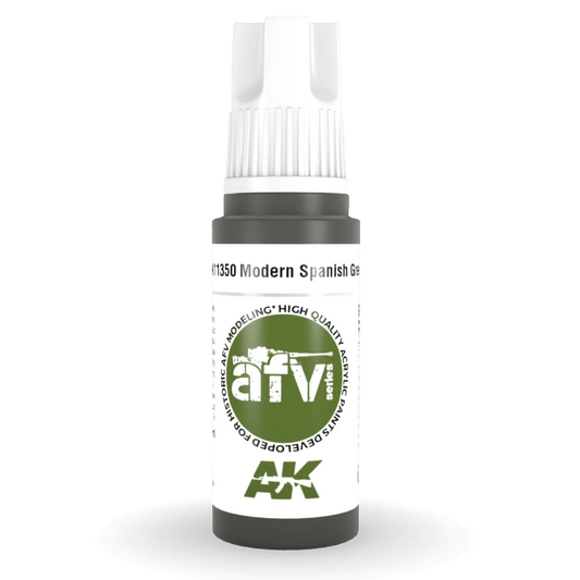 AK Interactive 3rd Gen Acrylic - Modern Spanish Green 17ml (AK11350)