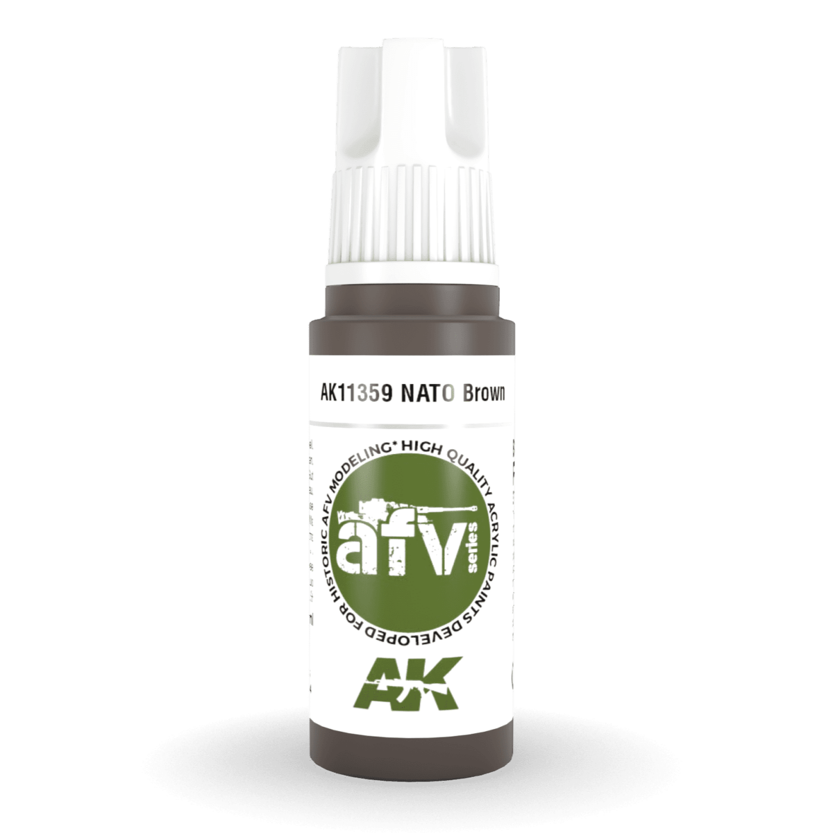 AK Interactive 3rd Gen Acrylic - NATO Brown 17ml (AK11359)
