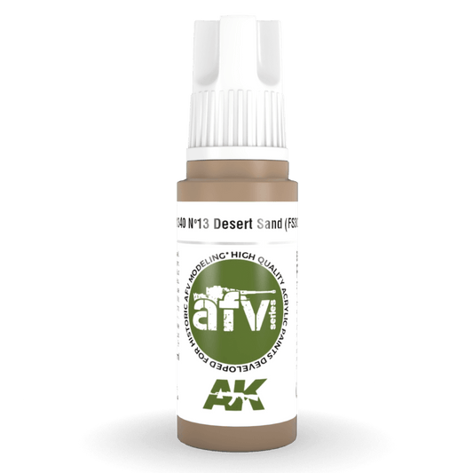 AK Interactive 3rd Gen Acrylic - Nº13 Desert Sand (FS30279) 17ml (AK11340)