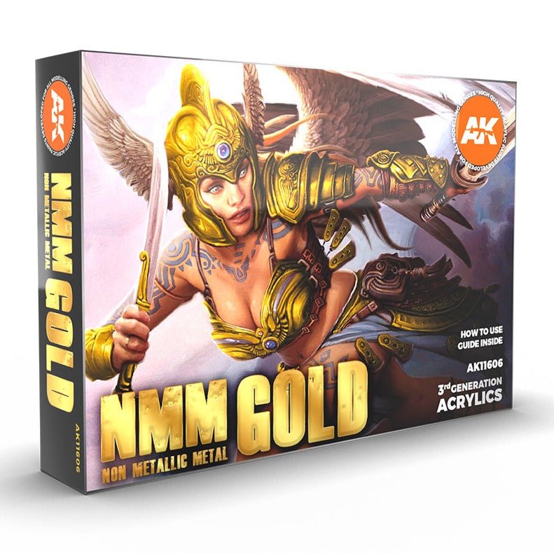AK Interactive 3rd Gen Acrylic Non-Metallic Metal: Gold (AK11606)