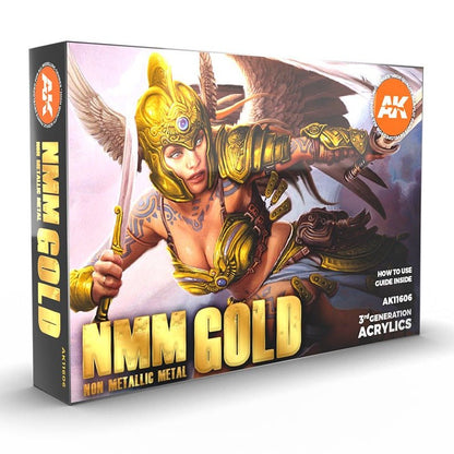 AK Interactive 3rd Gen Acrylic Non-Metallic Metal: Gold (AK11606)