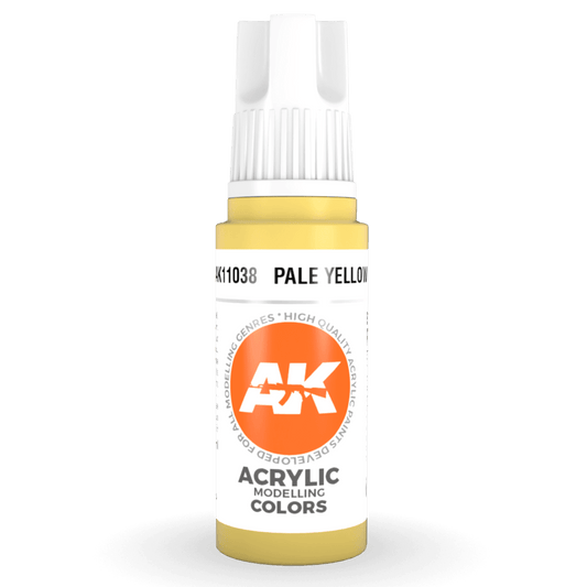 AK Interactive 3rd Gen Acrylic - Pale Yellow 17ml (AK11038)