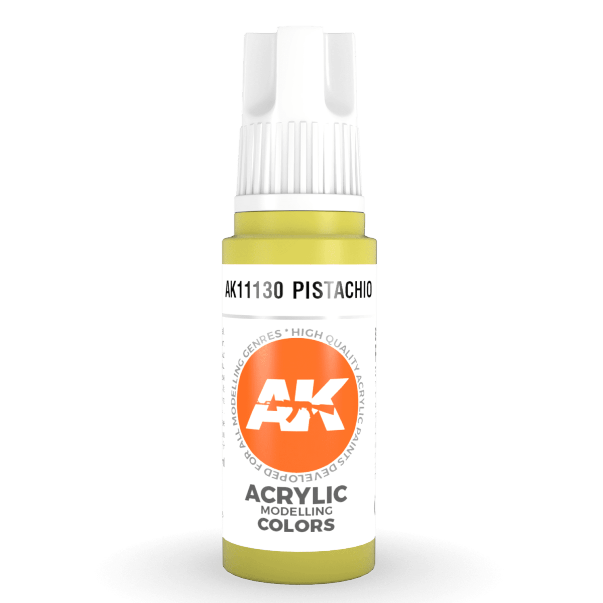 AK Interactive - 3rd Gen Acrylic - Pistachio (Was Mustard) 17ml (AK11130)