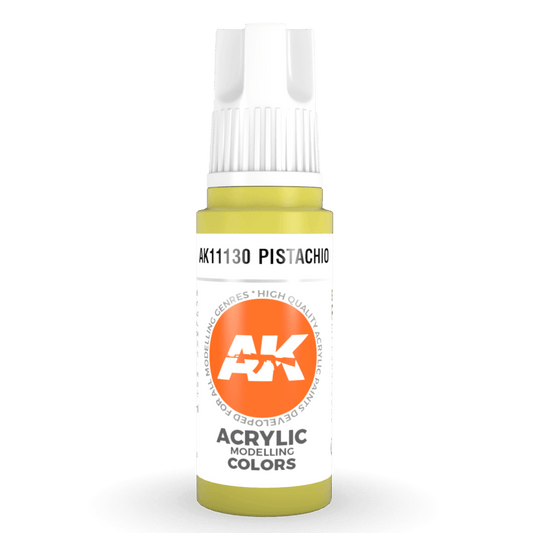 AK Interactive - 3rd Gen Acrylic - Pistachio (Was Mustard) 17ml (AK11130)