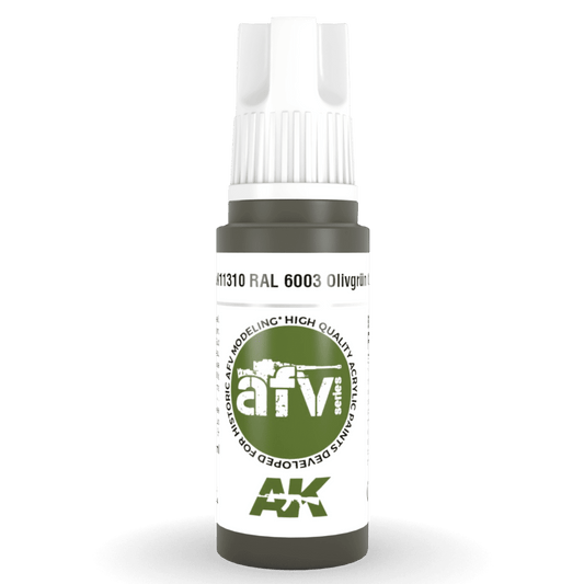 AK Interactive 3rd Gen Acrylic - RAL 6003 Olivegrün opt.2 17ml (AK11310)