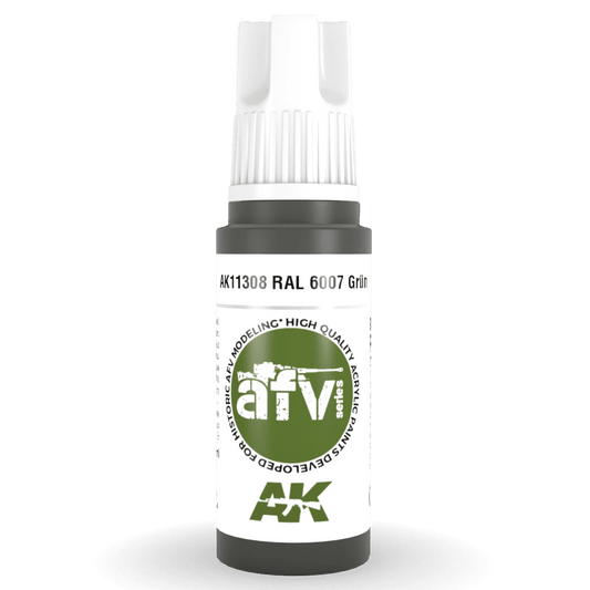 AK Interactive 3rd Gen Acrylic - RAL 6007 Grün 17ml (AK11308)
