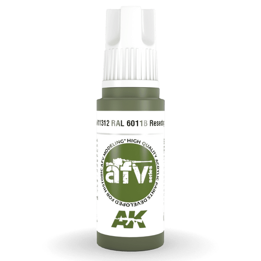 AK Interactive 3rd Gen Acrylic - RAL 6011B Resedagrün 17ml (AK11312)