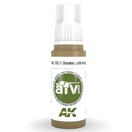 AK Interactive 3rd Gen Acrylic - RAL 7028 Dunkelgelb Ausgabe 1944 17ml (AK11319)