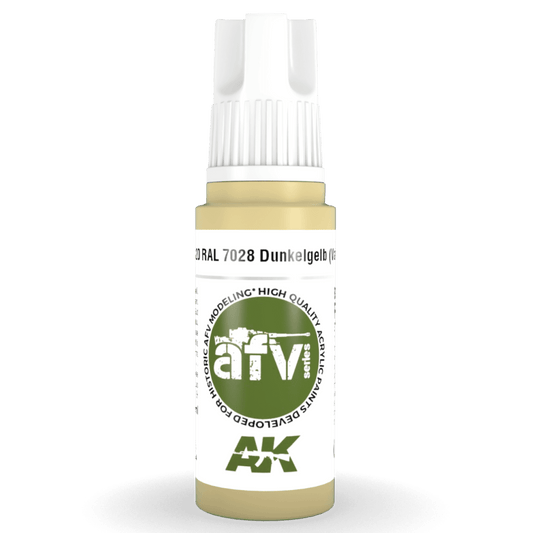 AK Interactive 3rd Gen Acrylic - RAL 7028 Dunkelgelb (Variant) 17ml (AK11320)