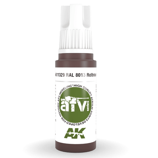 AK Interactive 3rd Gen Acrylic - RAL 8013 Rotbraun 17ml (AK11329)