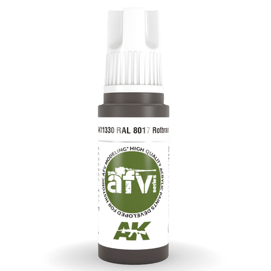 AK Interactive 3rd Gen Acrylic - RAL 8017 Schokobraun 17ml (AK11330)