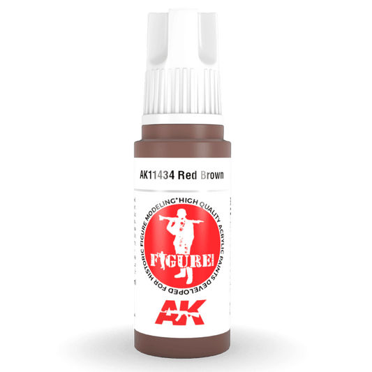 AK Interactive 3rd Gen Acrylic - Red Brown 17ml (AK11434)