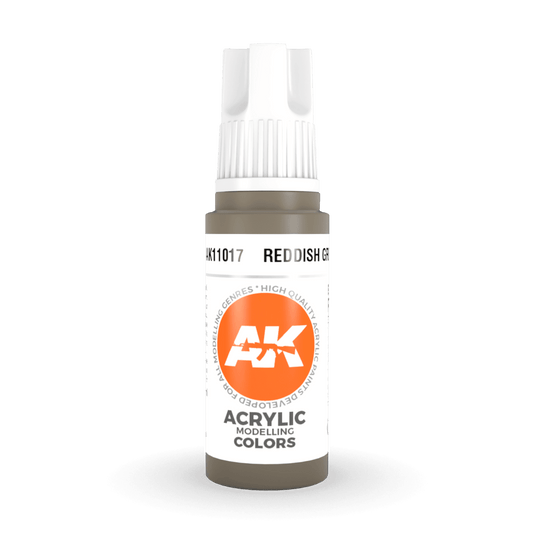 AK Interactive 3rd Gen Acrylic - Reddish Grey – Standard 17ml (AK11017)