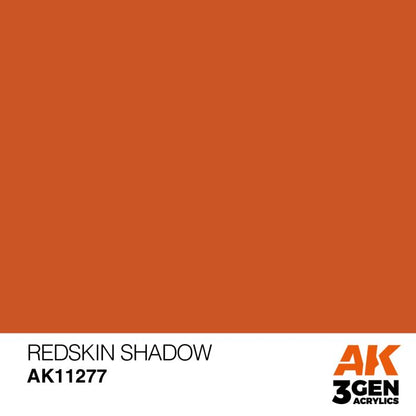 AK Interactive 3rd Gen Acrylic - Redskin Shadow Color Punch (AK11277)