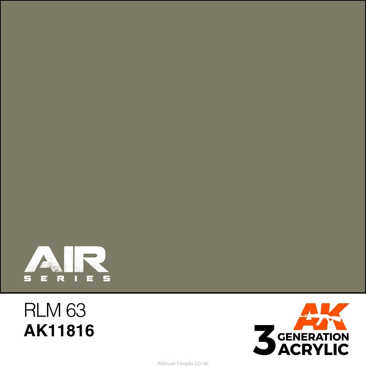 AK Interactive 3rd Gen Acrylic RLM 63 17ml (AK11816)