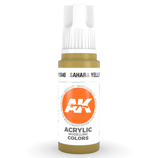 AK Interactive 3rd Gen Acrylic - Sahara Yellow 17ml (AK11040)