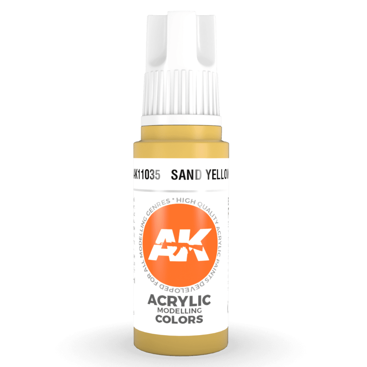 AK Interactive 3rd Gen Acrylic - Sand Yellow 17ml (AK11035)