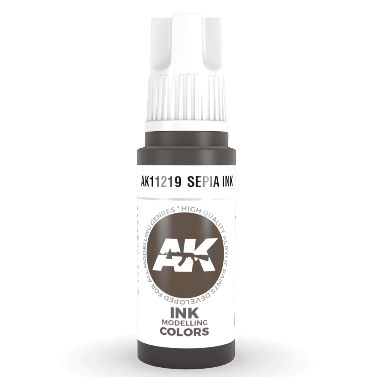AK Interactive 3rd Gen Acrylic - Sepia INK 17ml (AK11219)