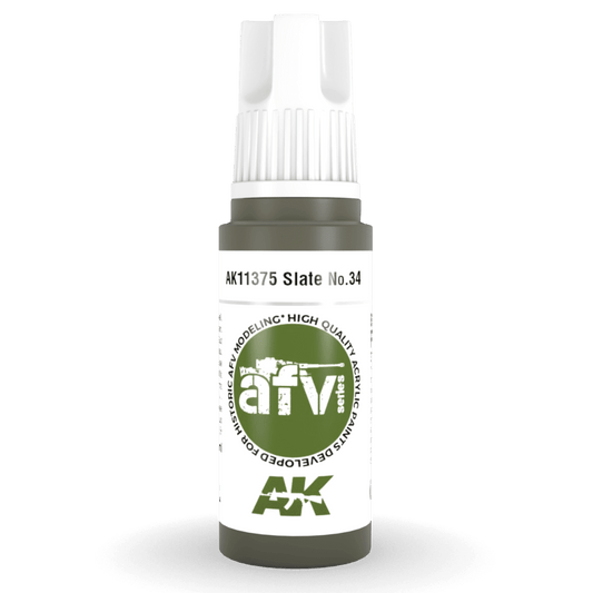 AK Interactive 3rd Gen Acrylic - Slate No.34 17ml (AK11375)