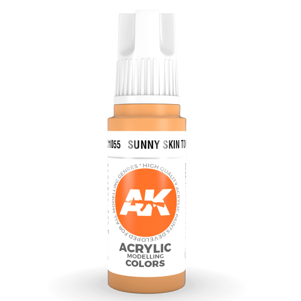 AK Interactive 3rd Gen Acrylic - Sunny Skin Tone 17ml (AK11055)