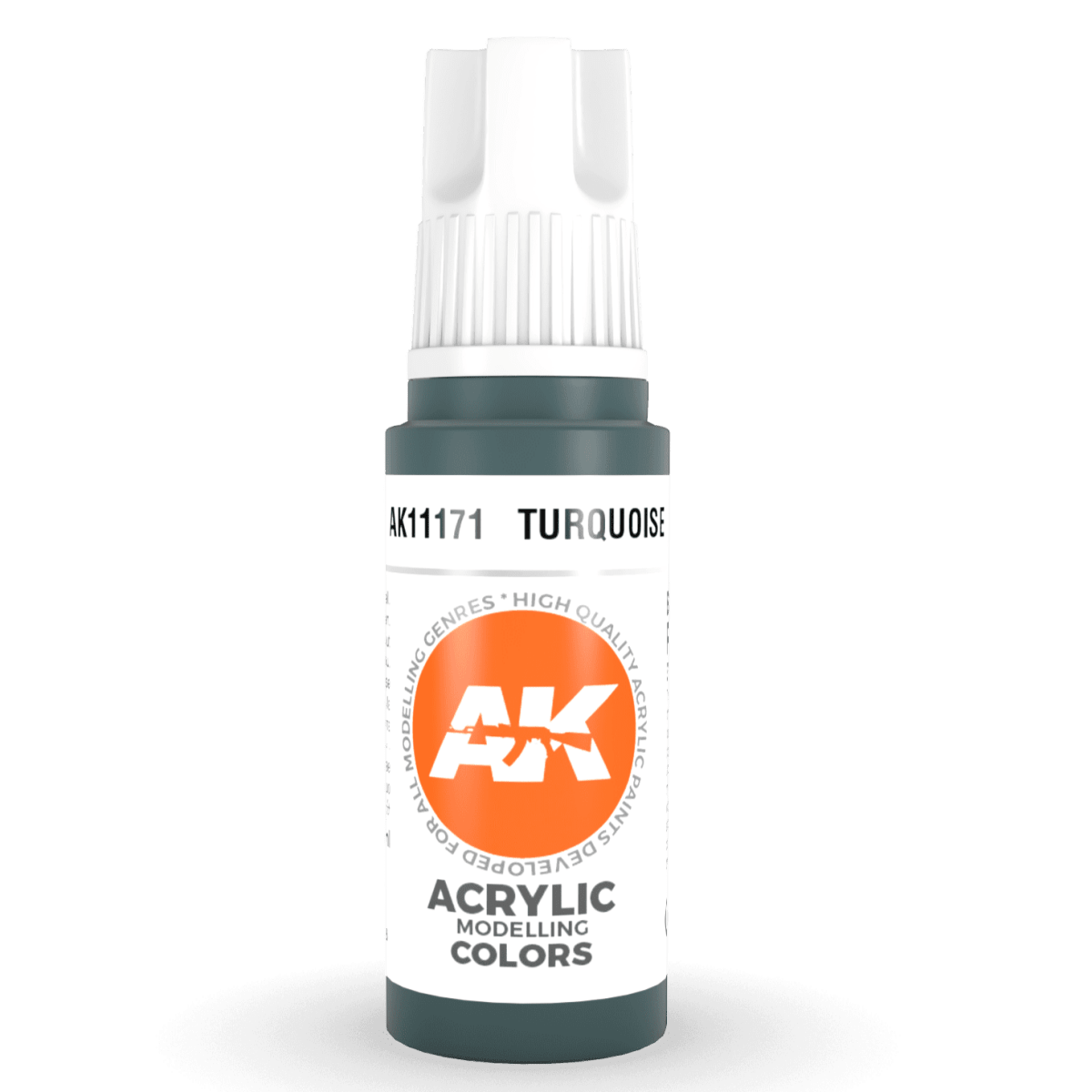 AK Interactive 3rd Gen Acrylic - Turquoise 17ml (AK11171)