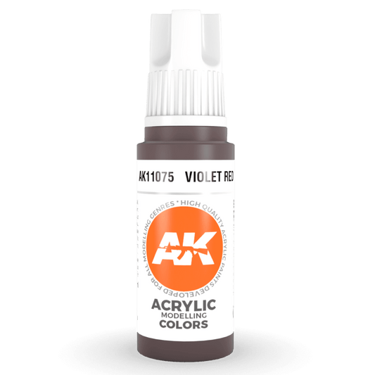 AK Interactive 3rd Gen Acrylic - Violet Red 17ml (AK11075)