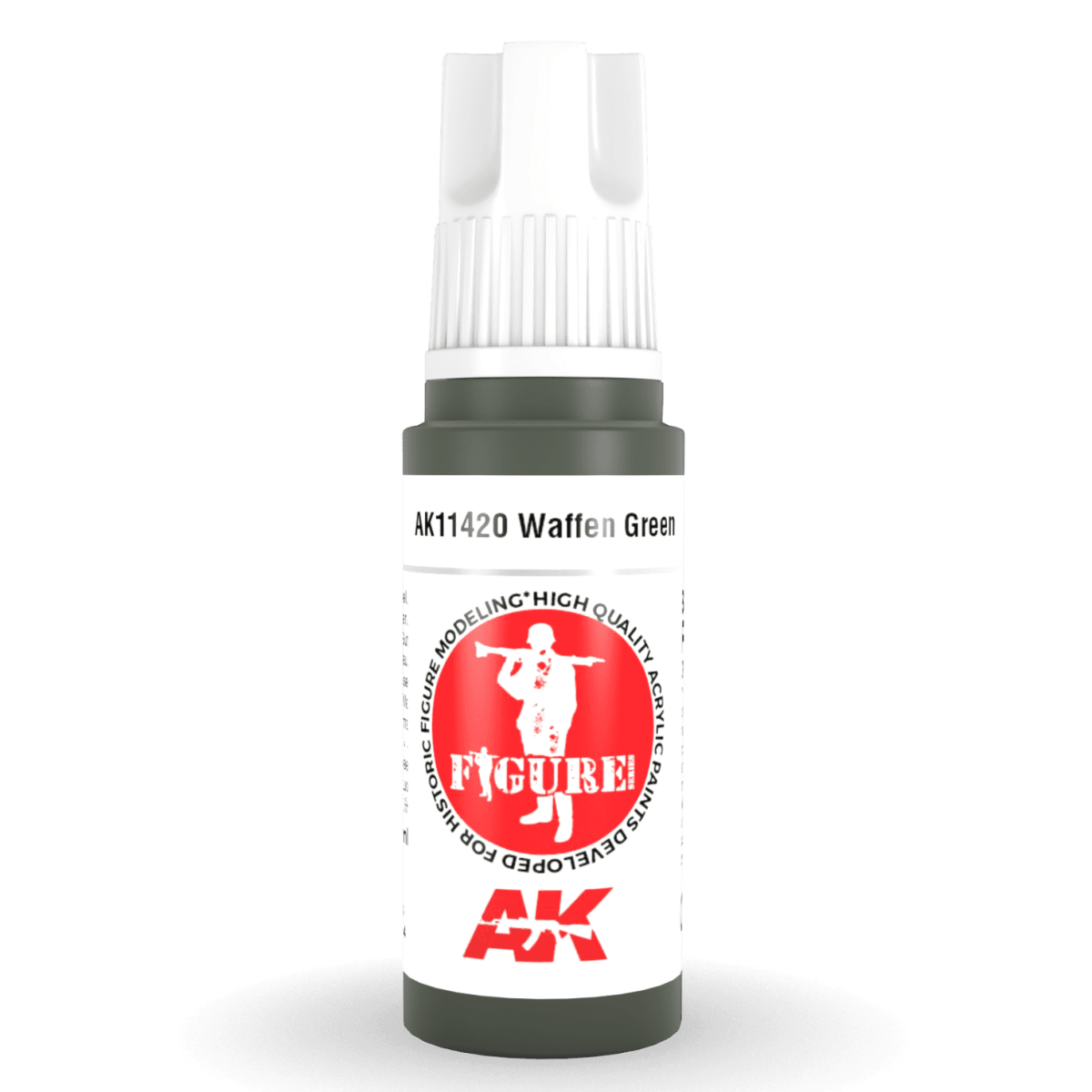 AK Interactive 3rd Gen Acrylic - Waffen Green 17ml (AK11420)