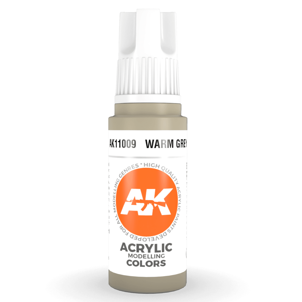 AK Interactive 3rd Gen Acrylic - Warm Grey 17ml (AK11009)